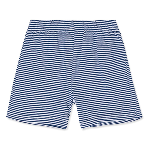 Boy's Micro-Striped Shorts