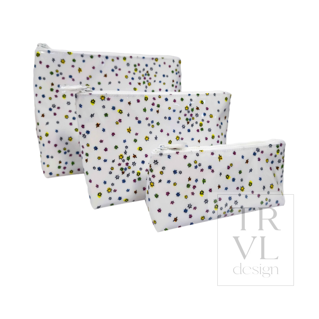 TRVL Wash Bag Trio - Twinkle Twinkle Circus Collection