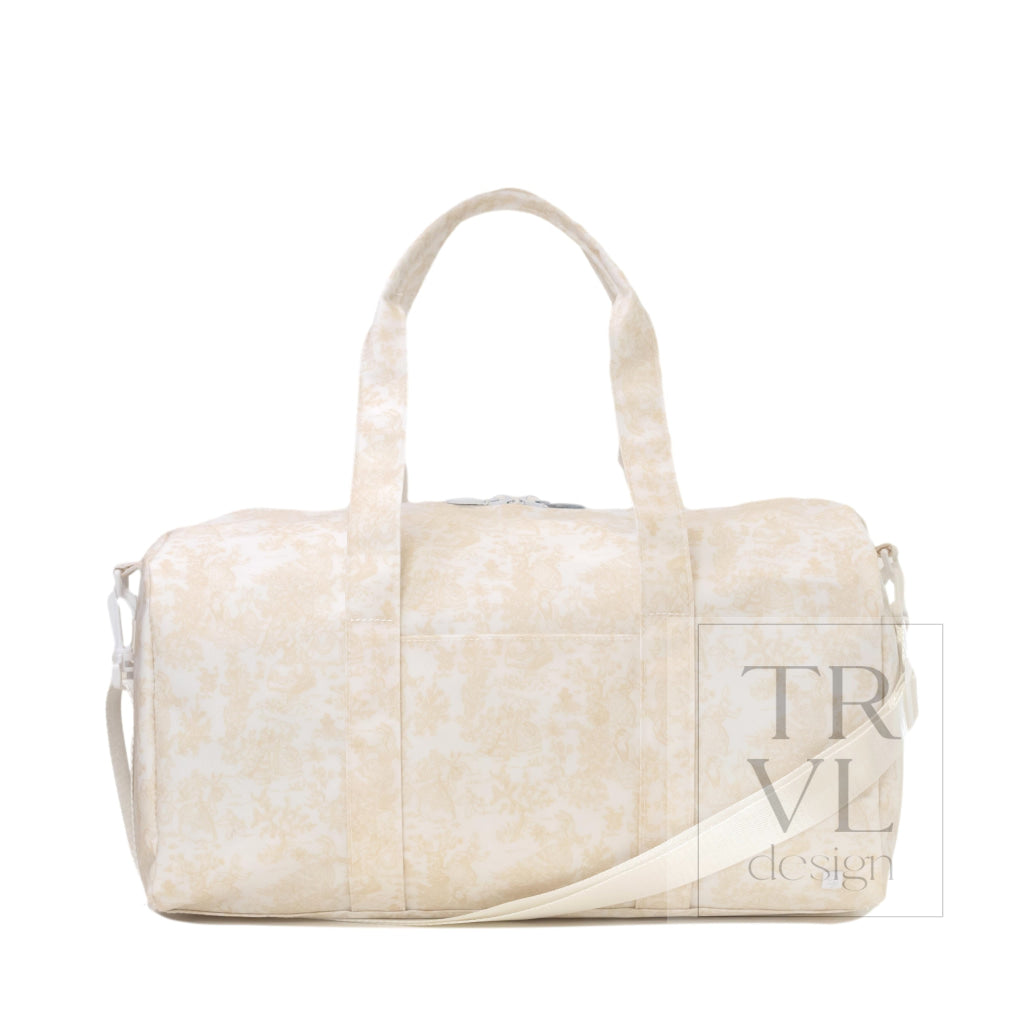 TRVL Weekender Duffel - Bunny Toile Sand