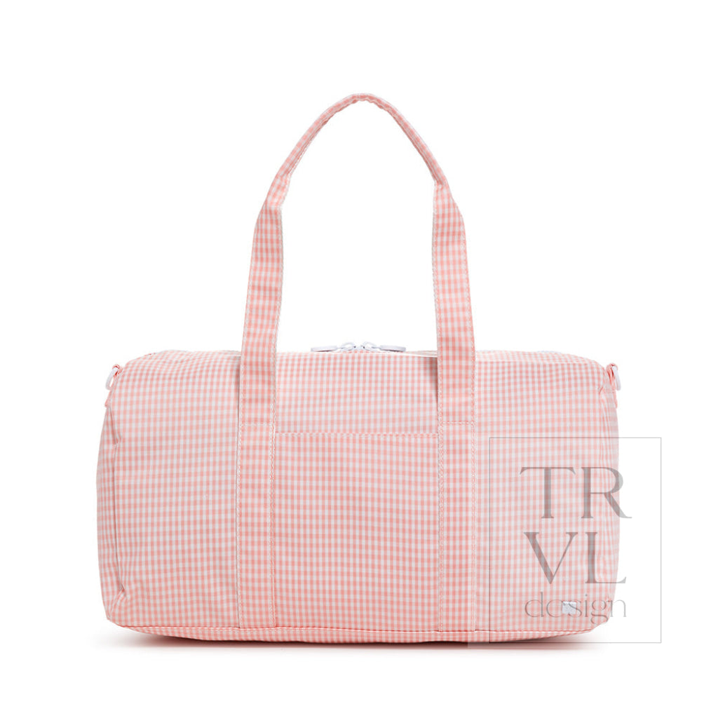 TRVL Weekender Duffel - Gingham Taffy