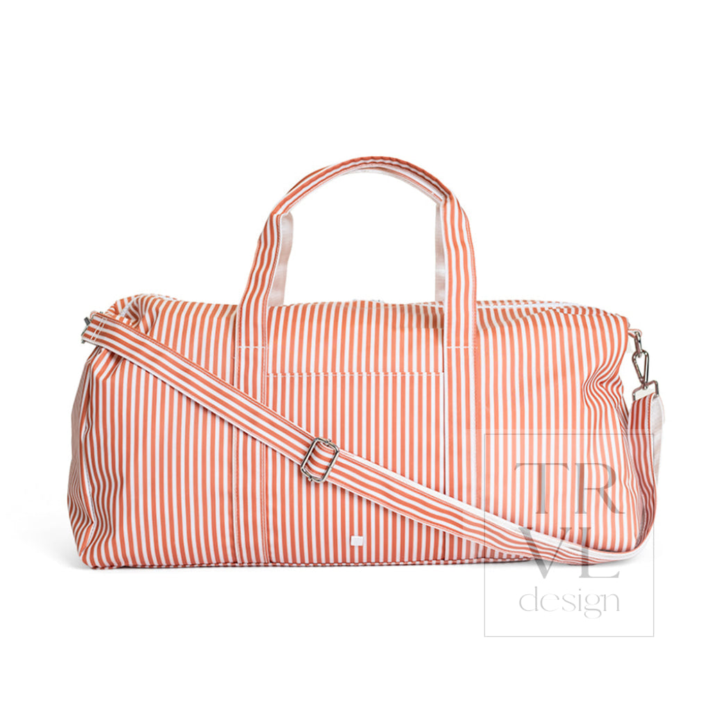 TRVL XL Weekender Duffel - Pimlico Stripe Rust