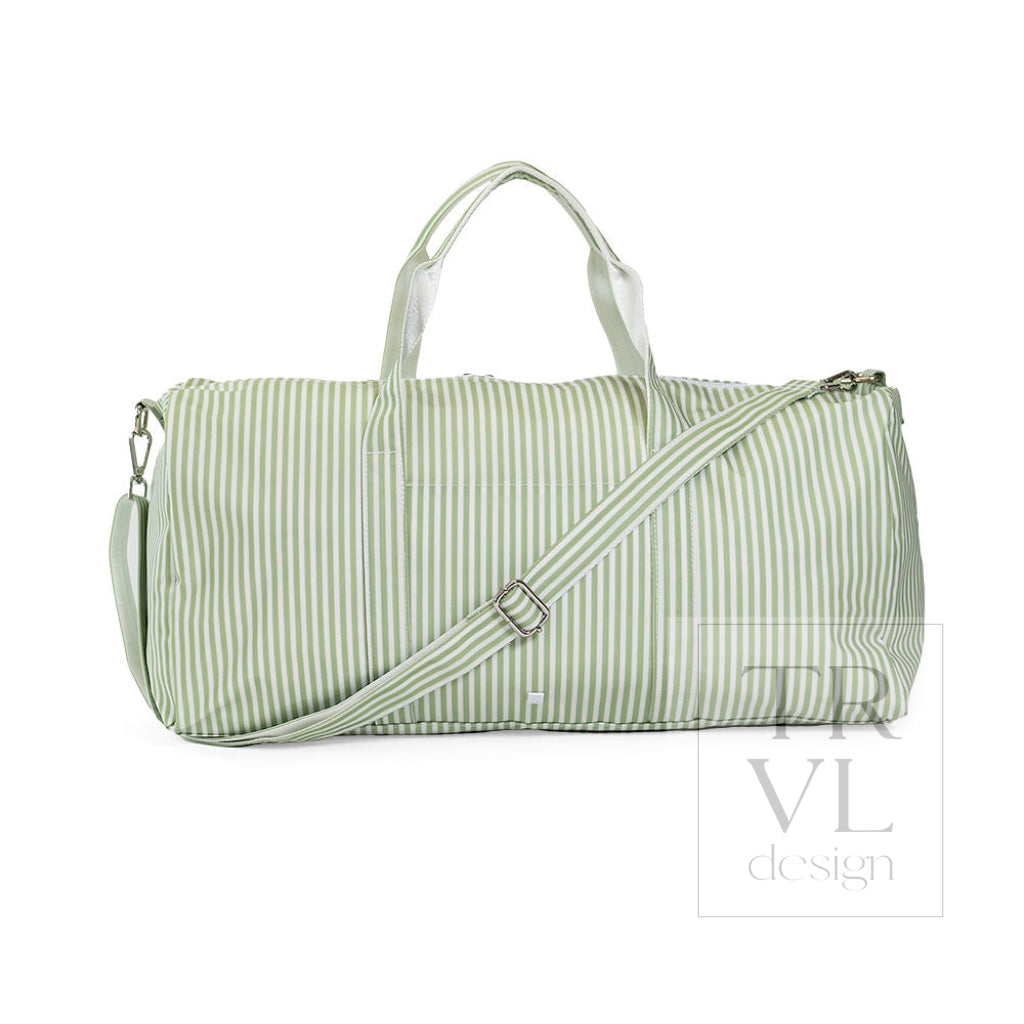 TRVL XL Weekender Duffel - Pimlico Stripe Sage