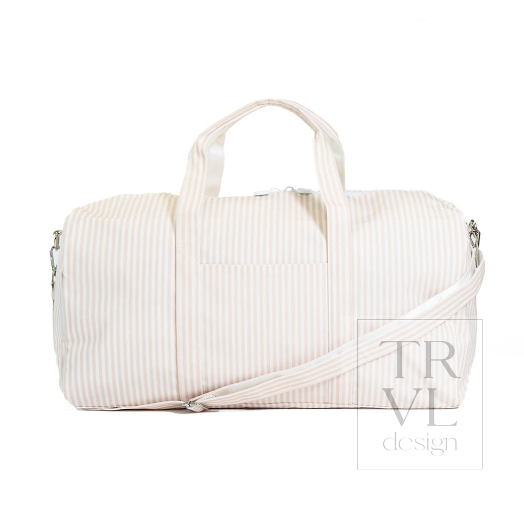TRVL XL Weekender Duffel - Pimlico Stripe Sand