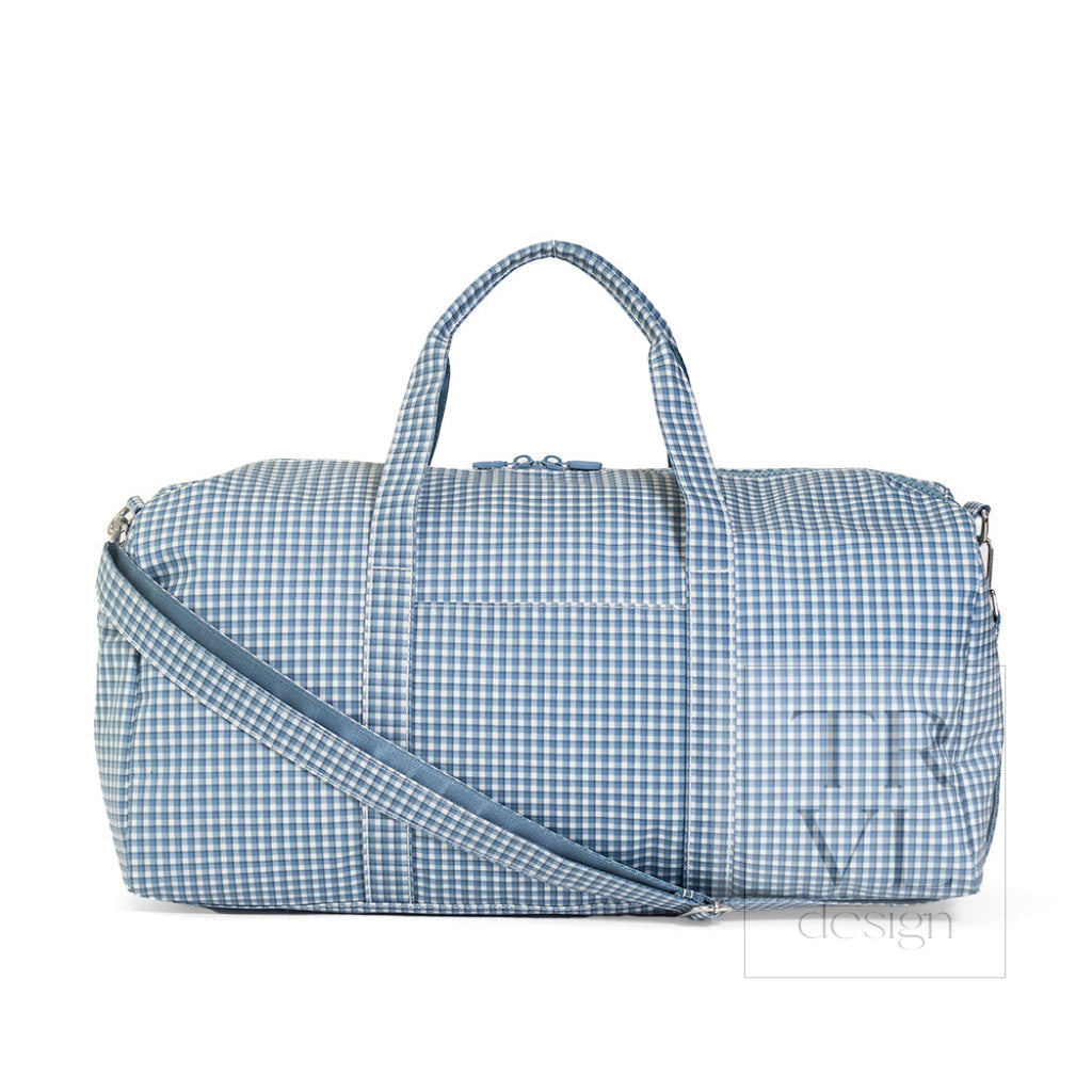 TRVL XL Weekender Duffel - Rodeo Check Indigo